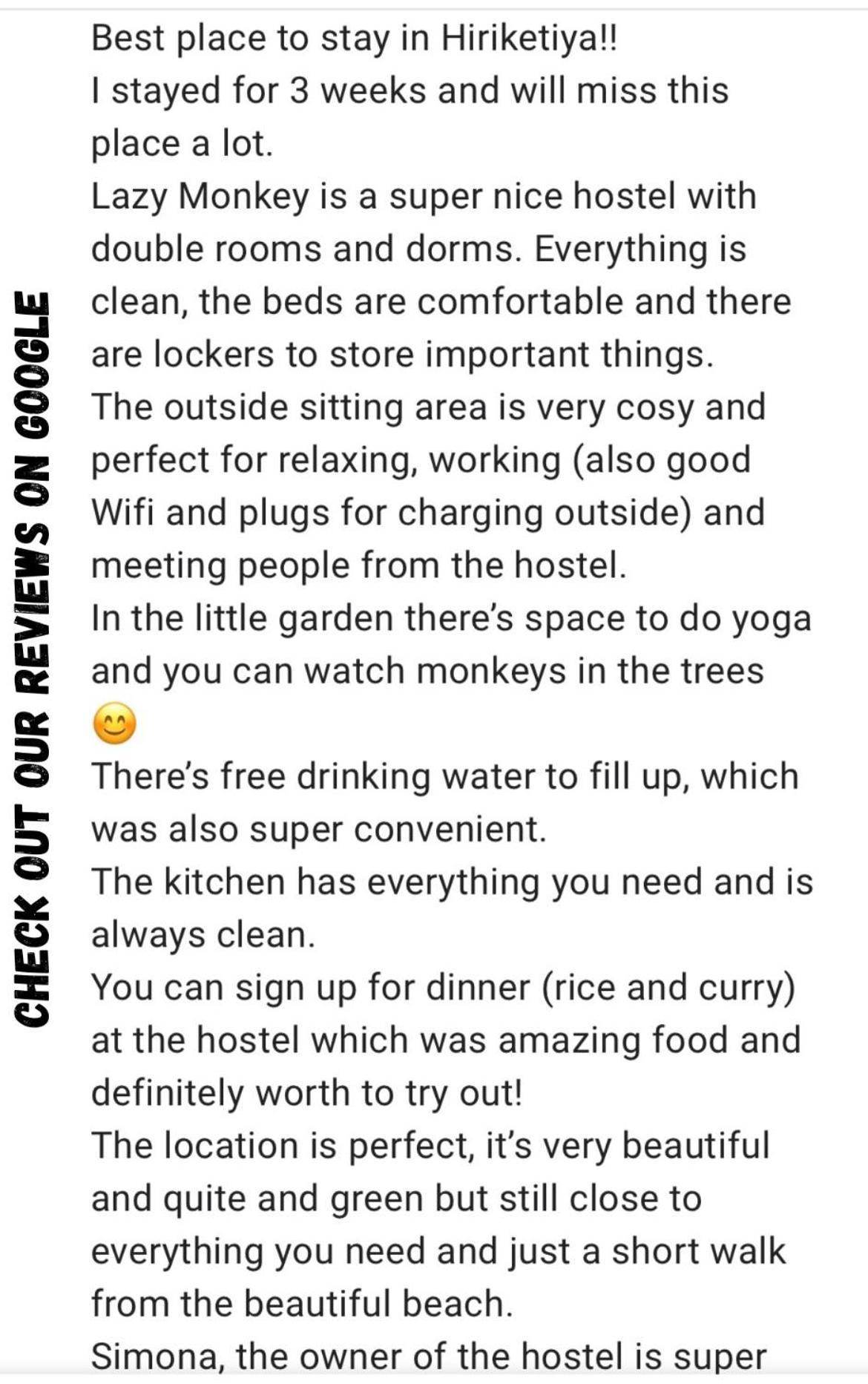 Lazy Monkey Surfhostel - Sri Lanka Dickwella Zewnętrze zdjęcie